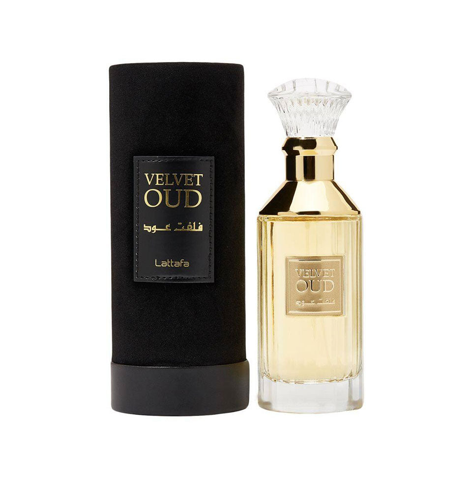 Lattafa Velvet Oud Perfume 100ml – Magnetic Arabian Oud & Amber Eau De Parfum for Men & Women.