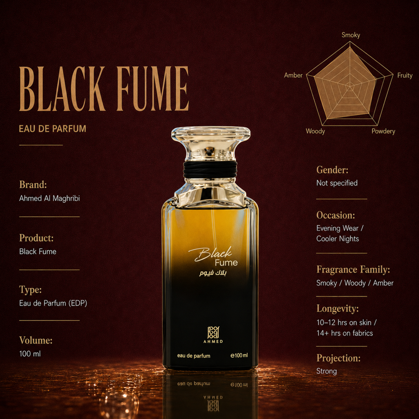 Black Fume Eau de Parfum 100ml