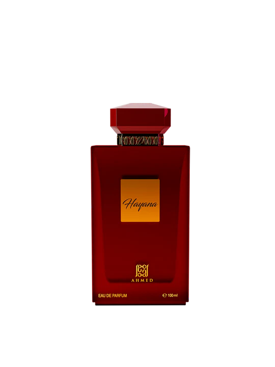 Hayana Eau De Parfum Unisex 100ml – floral-amber harmony that radiates soft luxury and unforgettable warmth.