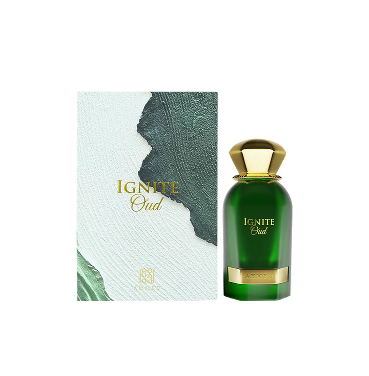 Ignite Oud Eau De Parfum Unisex 60ml – fiery notes of spice and amber igniting confidence and charisma.
