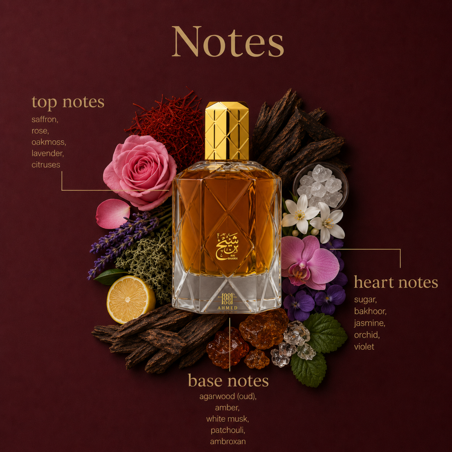 Ahmed Al Maghribi Bin Shaikh Eau de Parfum 90ml