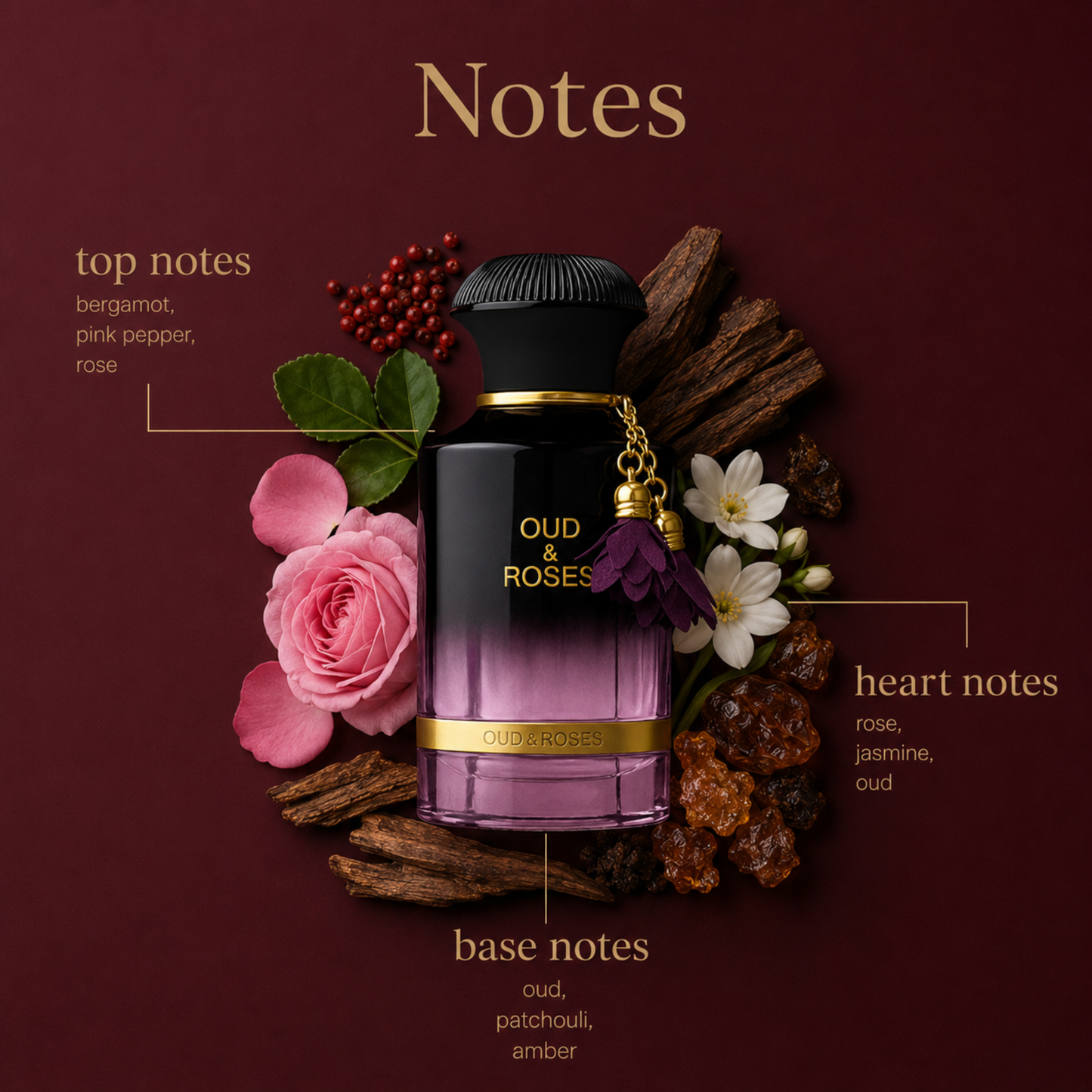 Oud & Roses Eau de Parfum 60ml