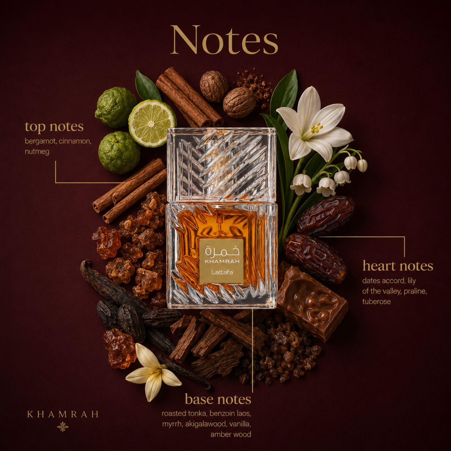 Lattafa Khamrah Eau de Parfum 100ml