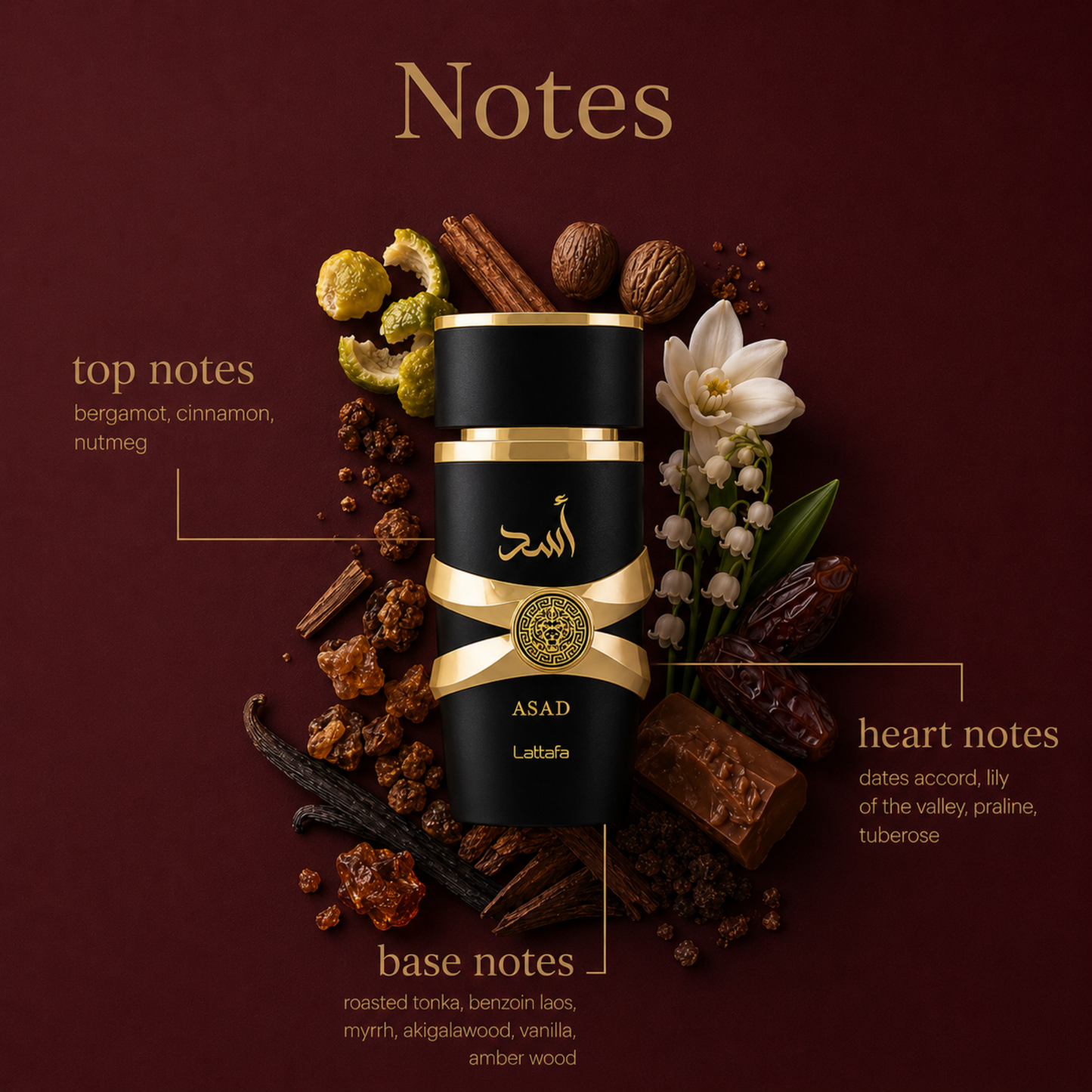 Lattafa Asad Eau de Parfum 100ml