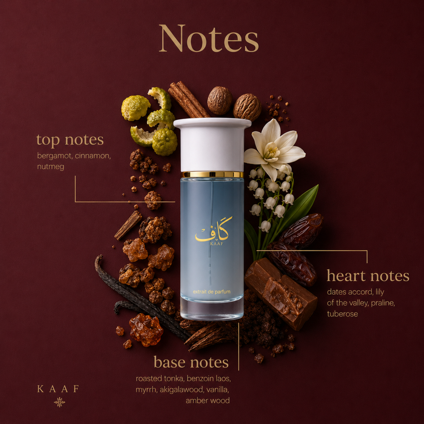 Ahmed Al Maghribi Kaaf Eau de Parfum 100ml
