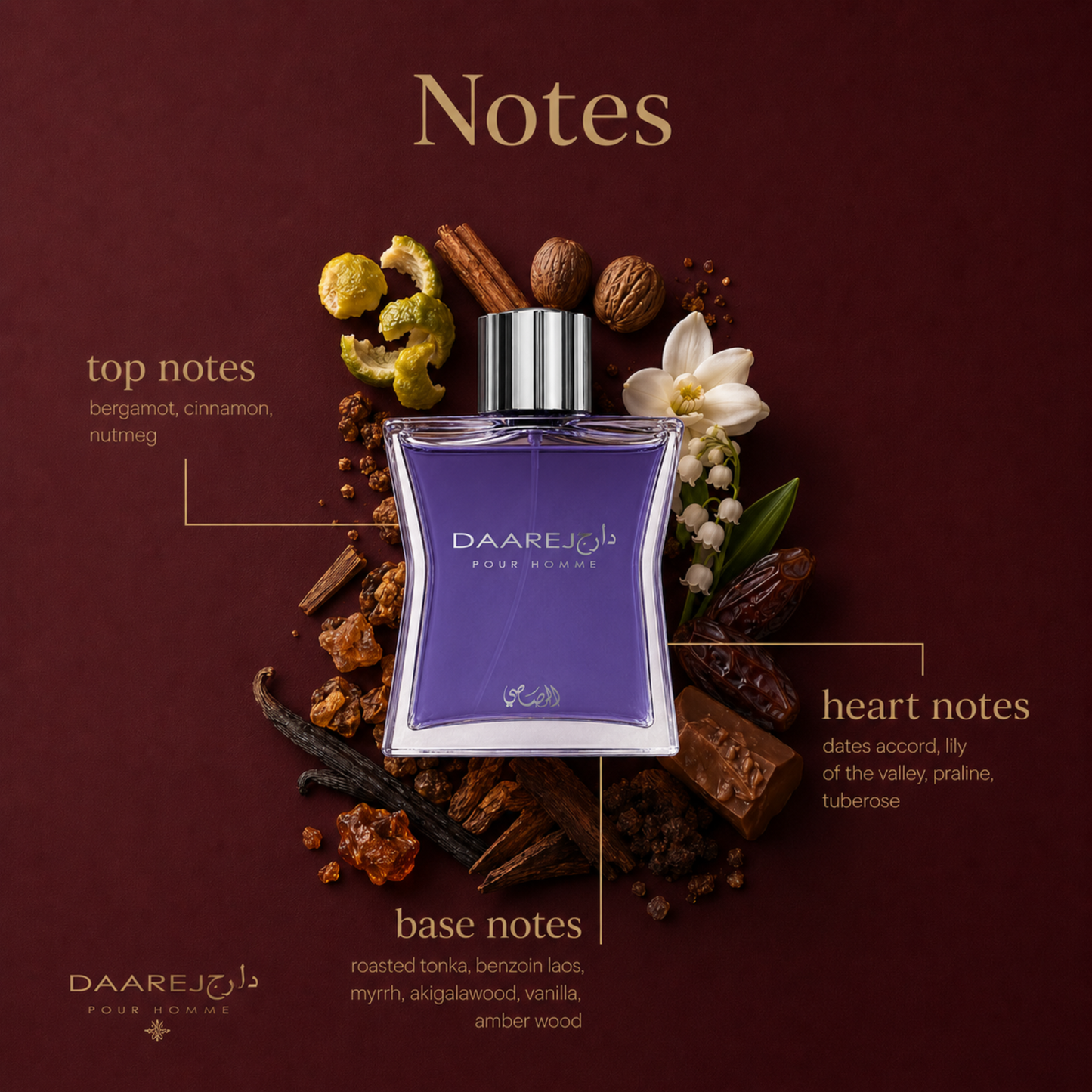 Rasasi Daarej Pour Homme Eau de Parfum 100ml