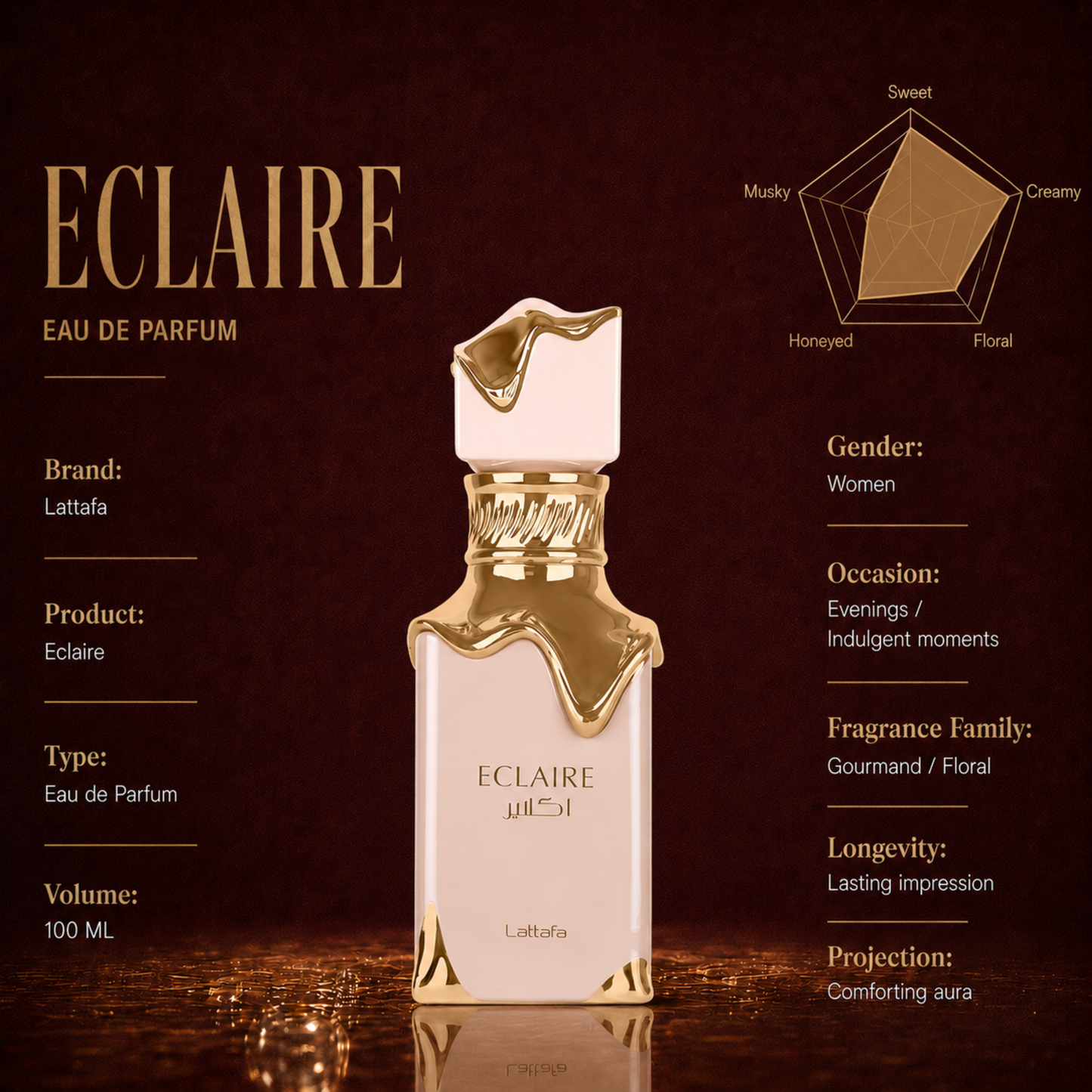 Lattafa Eclaire Eau de Parfum 100ml