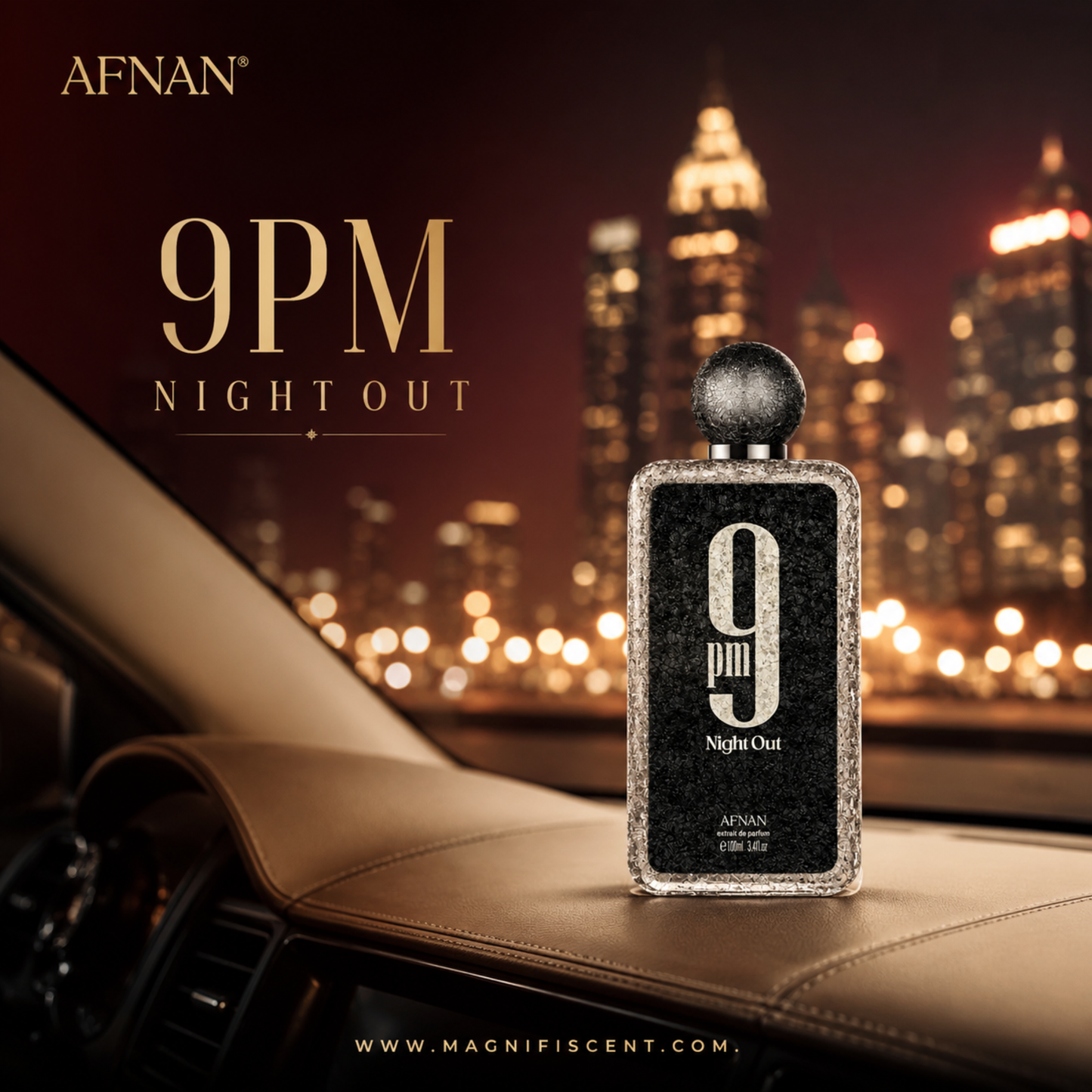 Afnan 9PM Night Out Eau de Parfum 100ml