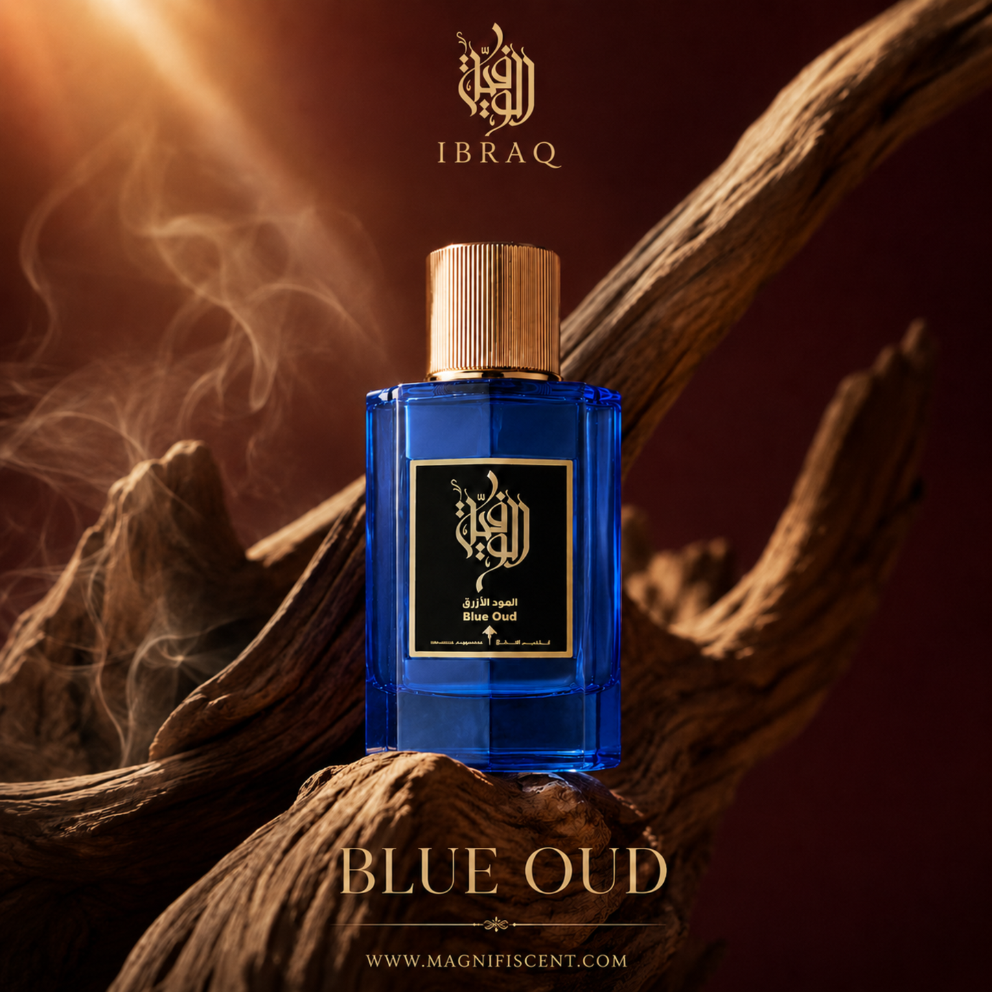 Ibraheem Al Qureshi Blue Oud Eau De Parfum 100ml