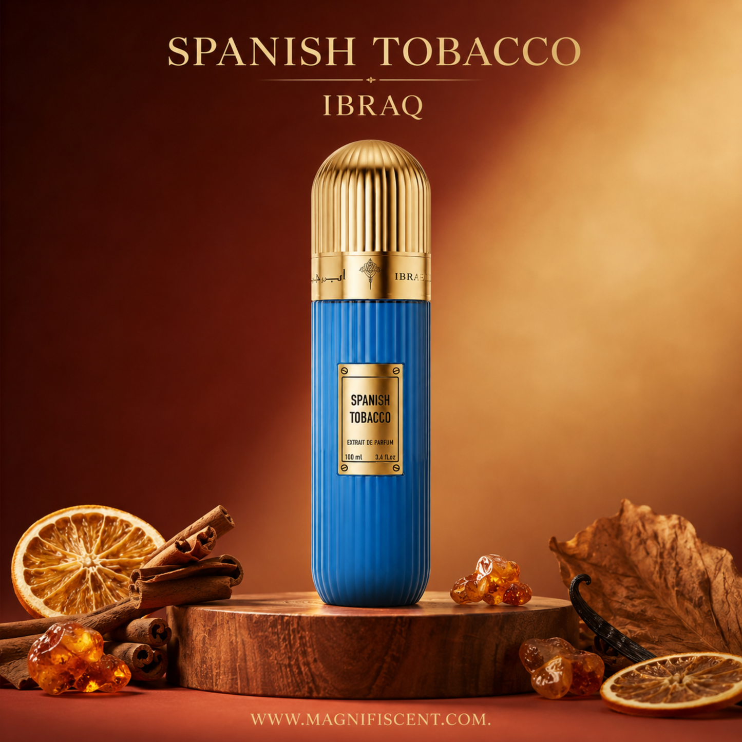 Ibraheem Al Qurashi Spanish Tobacco Extrait de Parfum 100ml
