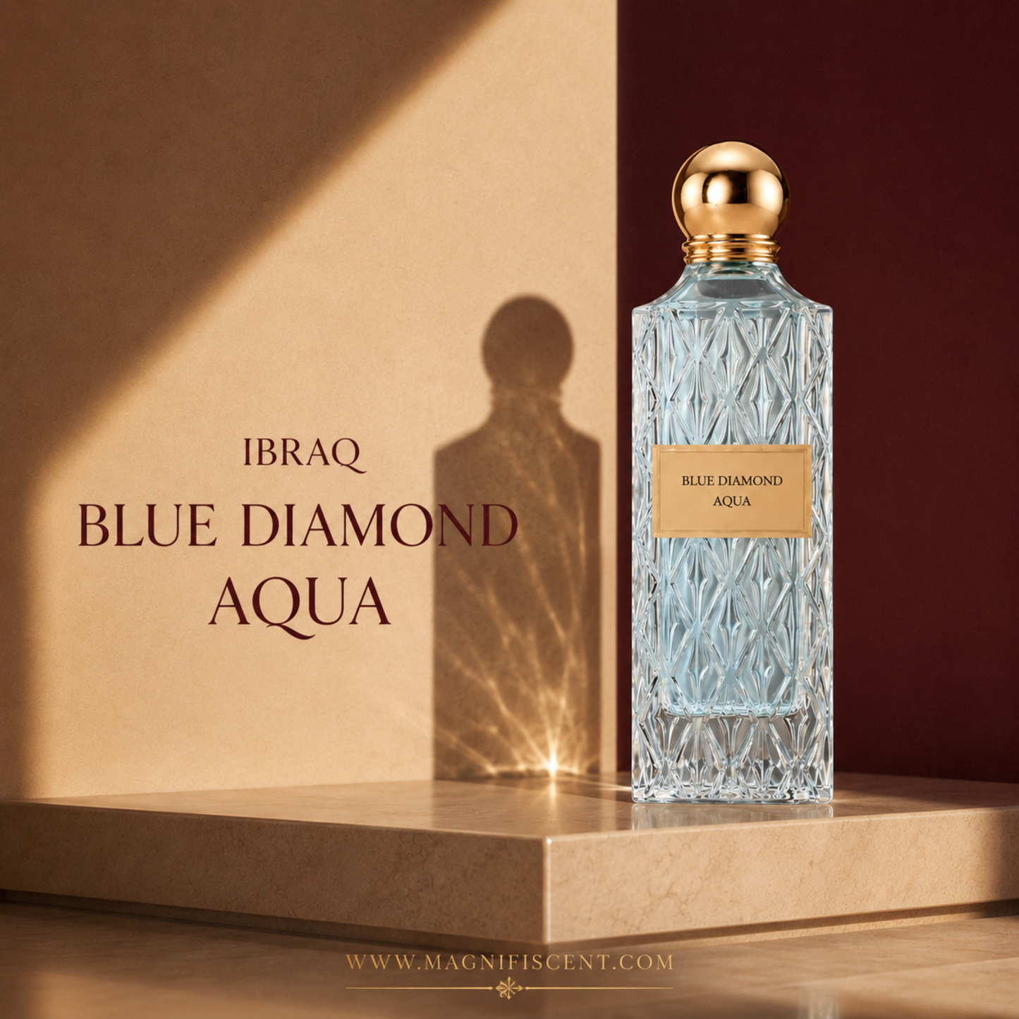 Ibraheem Al Qurashi Blue Diamond Aqua Eau de Parfum 200ml
