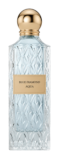 Ibraheem Al Qurashi Blue Diamond Aqua Eau de Parfum 150ml — bottle on transparent background