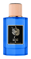 Ibraheem Al Qurashi Blue Oud Eau de Parfum 100ml — bottle on transparent background