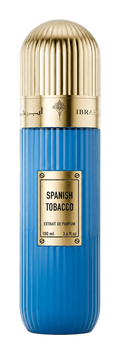 Ibraheem Al Qurashi Spanish Tobacco Extrait de Parfum 100ml — bottle on transparent background