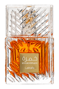 Lattafa Khamrah Eau de Parfum 100ml — bottle on transparent background